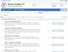 Tablet Screenshot of dreamtvchina.com
